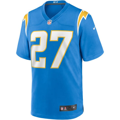 Los Angeles Chargers Joshua Kelley NFL jersey front view