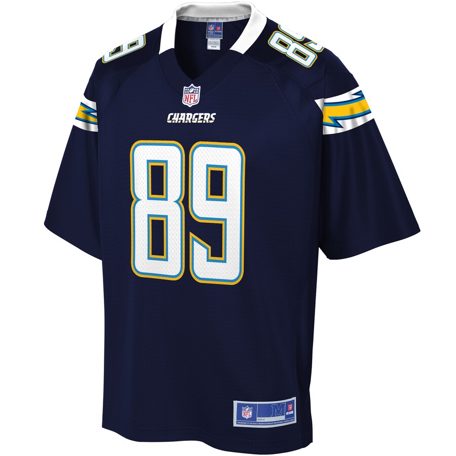 Los Angeles Chargers Jason Moore NFL jersey front view