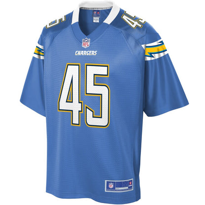 Los Angeles Chargers Cole Mazza NFL jersey front view