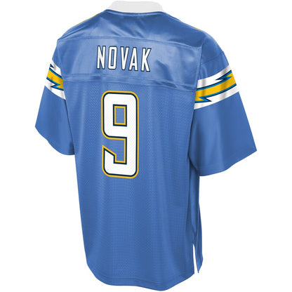 Los Angeles Chargers S Nick Novak NFL jersey front view