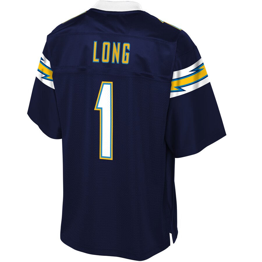 Los Angeles Chargers Ty Long NFL jersey front view