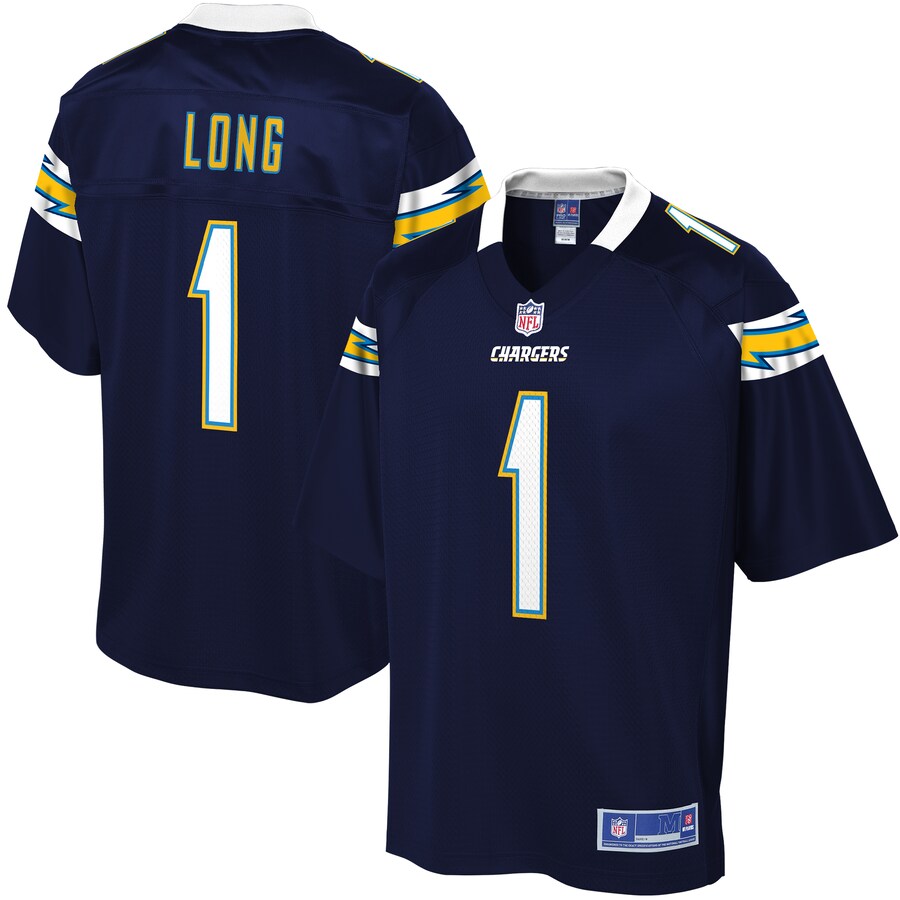 Los Angeles Chargers Ty Long NFL jersey front view