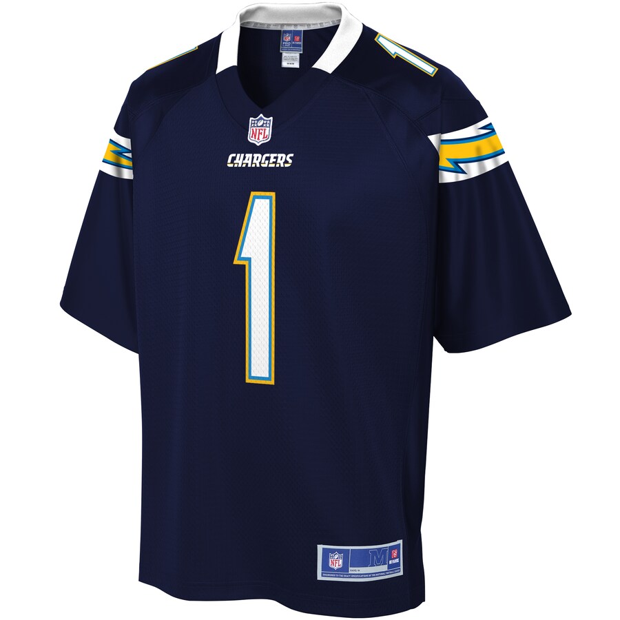 Los Angeles Chargers Ty Long NFL jersey front view
