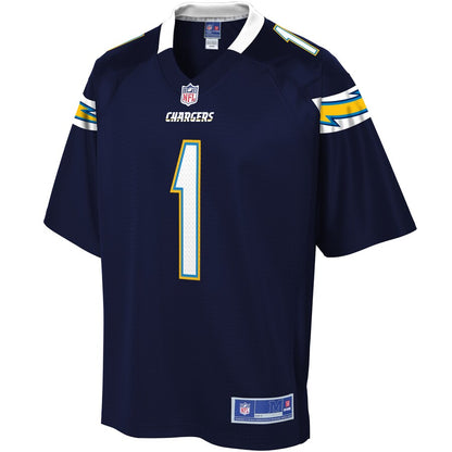 Los Angeles Chargers Ty Long NFL jersey front view