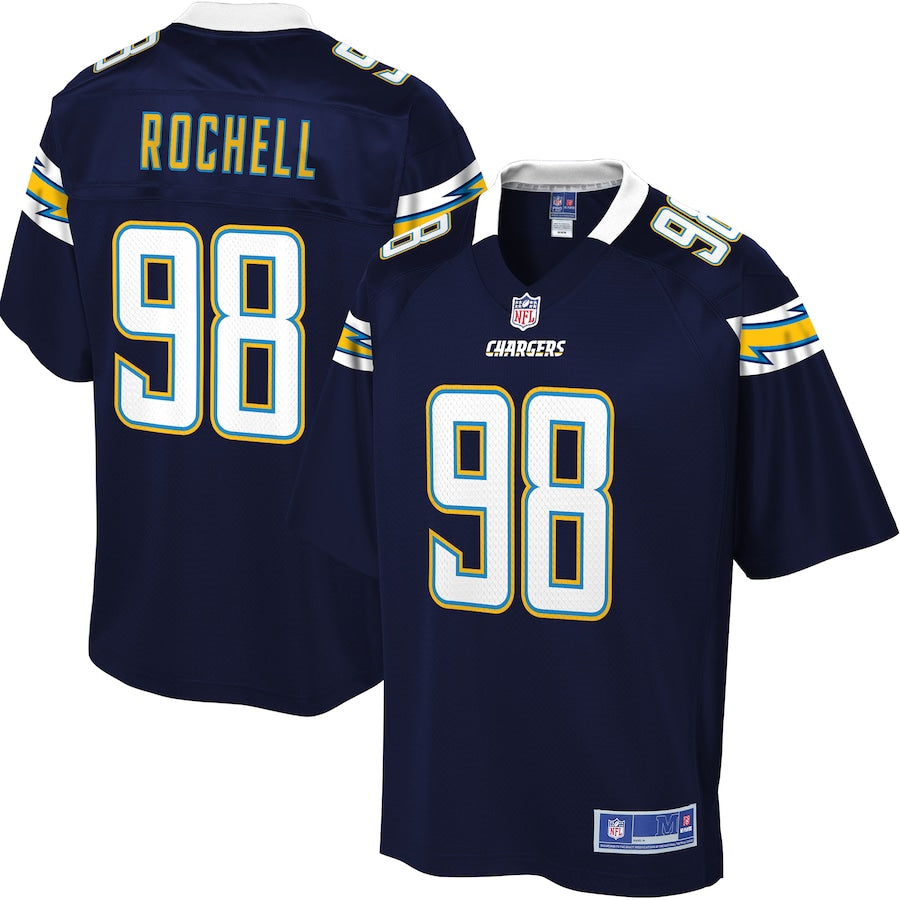 Los Angeles Chargers Isaac Rochell Big Tall NFL jersey front view