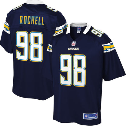 Los Angeles Chargers Isaac Rochell Big Tall NFL jersey front view