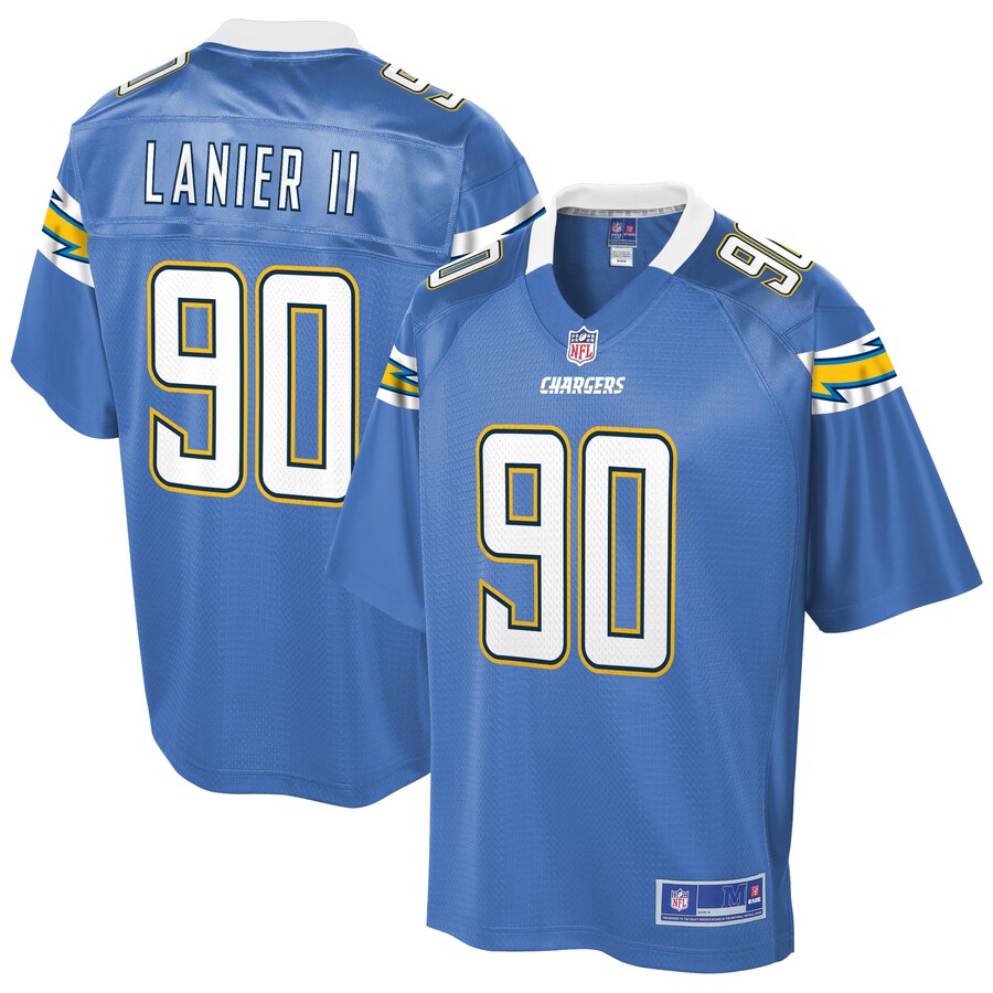 Los Angeles Chargers Anthony Lanier II NFL jersey front view