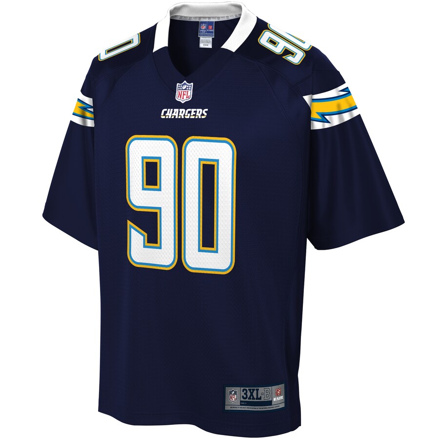 Los Angeles Chargers Anthony Lanier II Big Tall NFL jersey front view