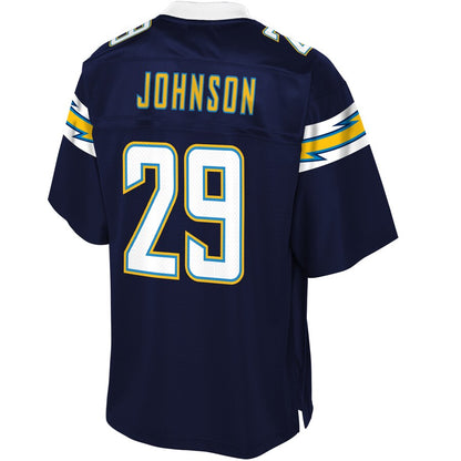 Los Angeles Chargers Dontae Johnson NFL jersey front view