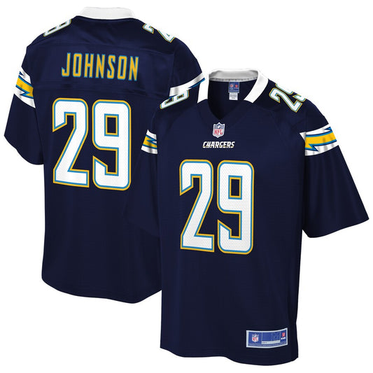 Los Angeles Chargers Dontae Johnson NFL jersey front view