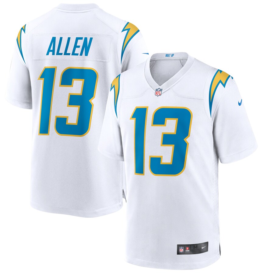 Los Angeles Chargers Keenan Allen NFL jersey front view