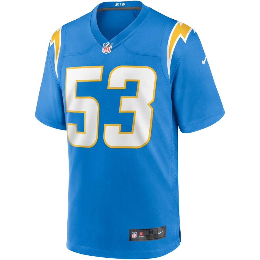 Los Angeles Chargers Mike Pouncey NFL jersey front view
