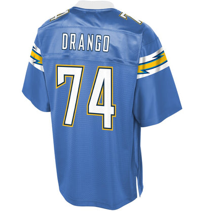 Los Angeles Chargers Spencer Drango NFL jersey front view
