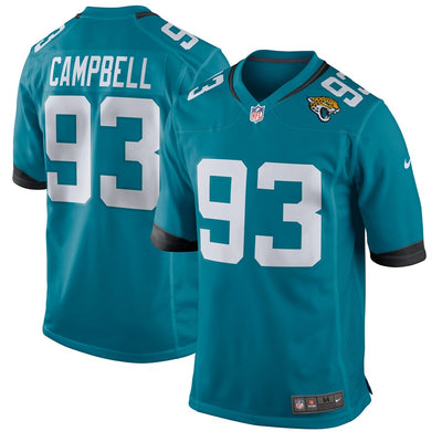 Jacksonville Jaguars Calais Campbell New NFL jersey front view