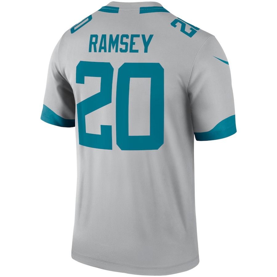 Jacksonville Jaguars Jalen Ramsey Inverted Legend NFL jersey front view