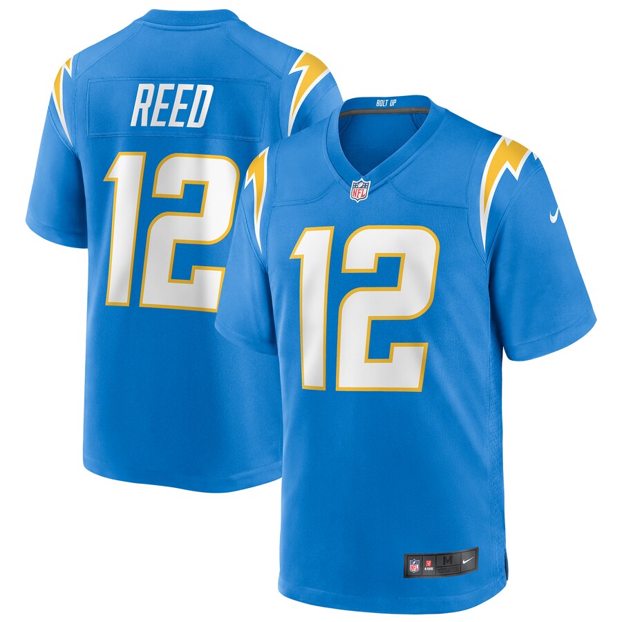 Los Angeles Chargers Joe Reed NFL jersey front view