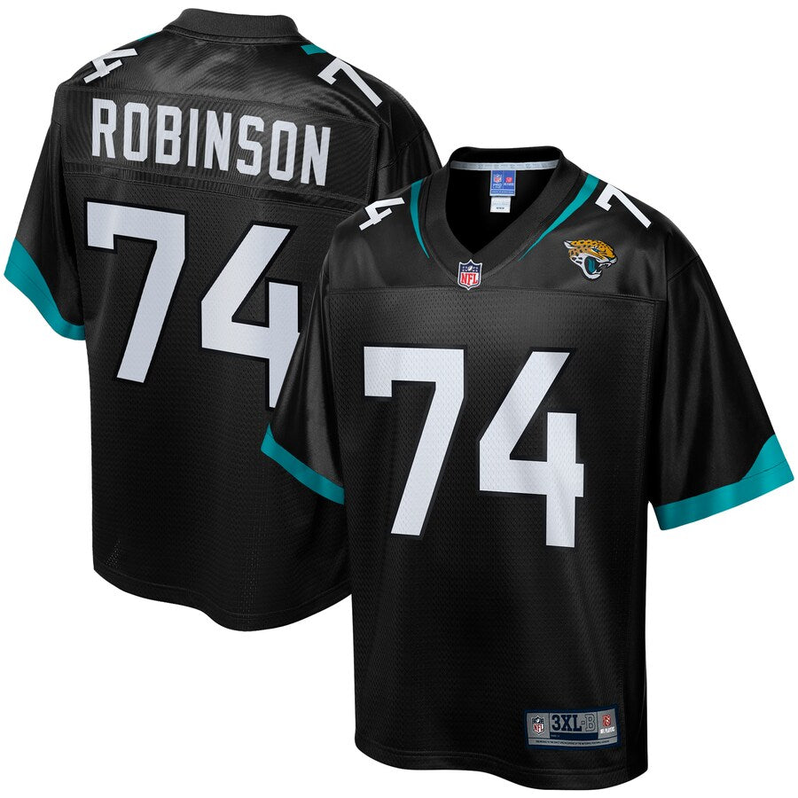 Jacksonville Jaguars Cam Robinson Big Tall NFL jersey front view