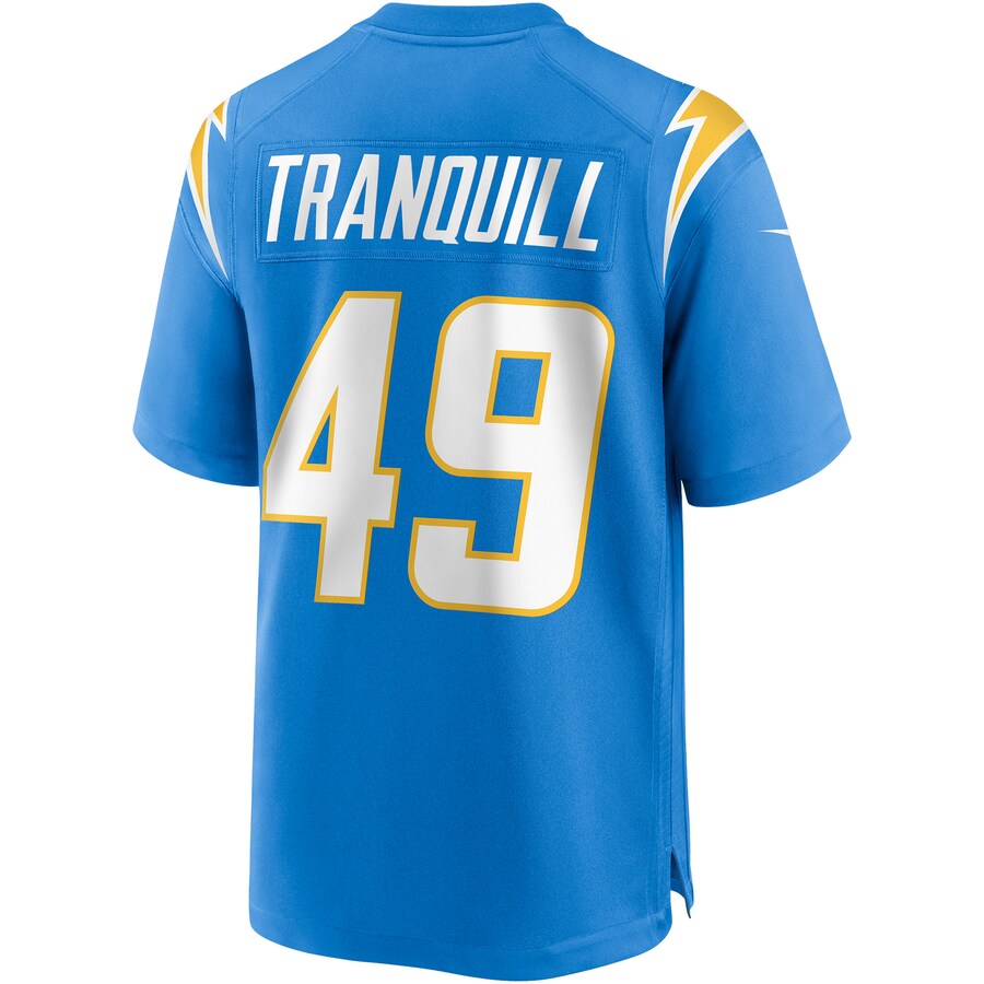 Los Angeles Chargers Drue Tranquill NFL jersey front view