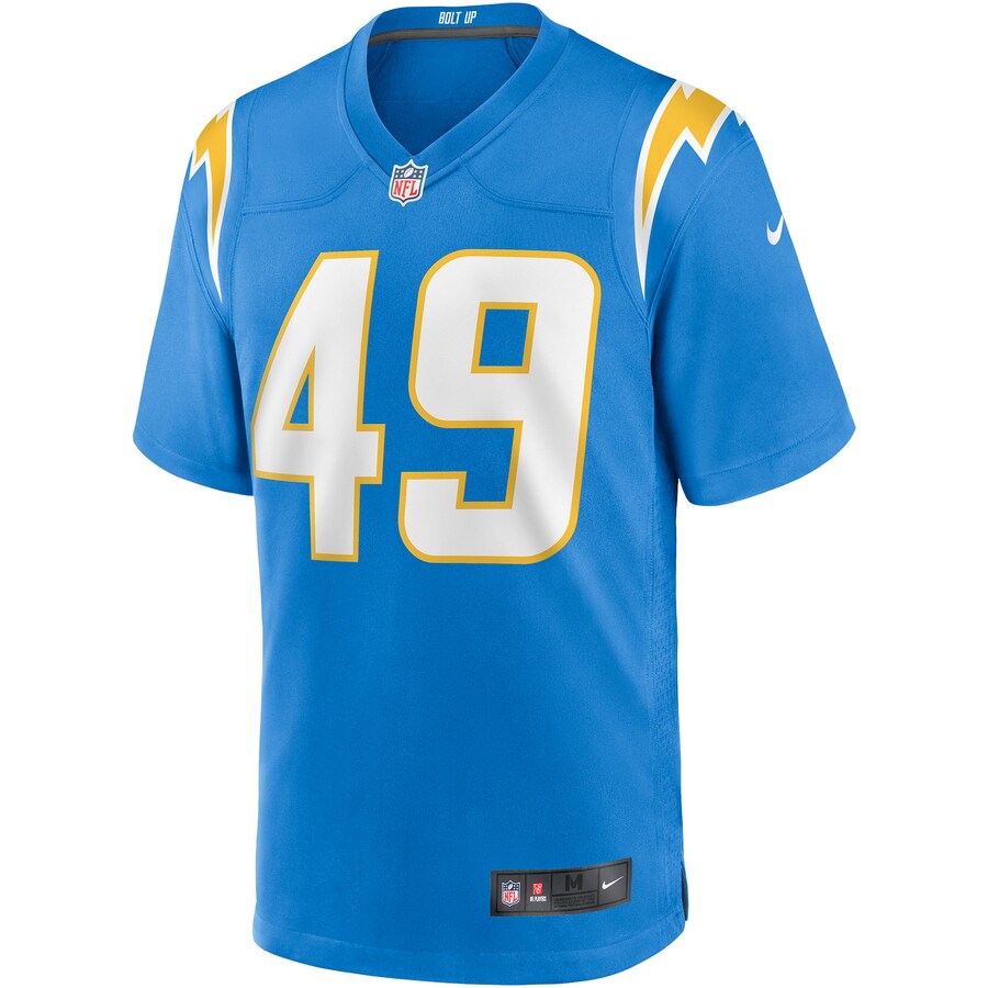 Los Angeles Chargers Drue Tranquill NFL jersey front view