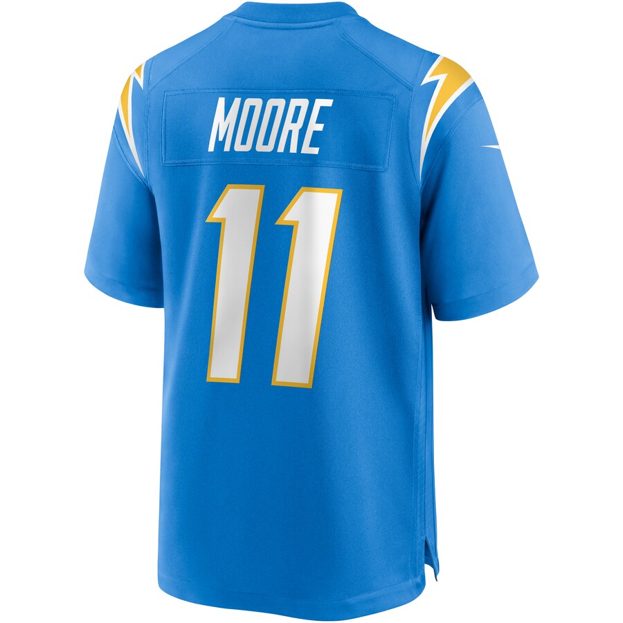 Los Angeles Chargers Jason Moore NFL jersey front view