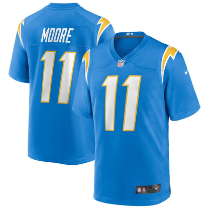 Los Angeles Chargers Jason Moore NFL jersey front view
