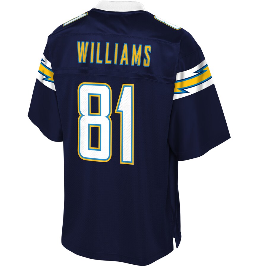 Los Angeles Chargers Mike Williams Big Tall NFL jersey front view