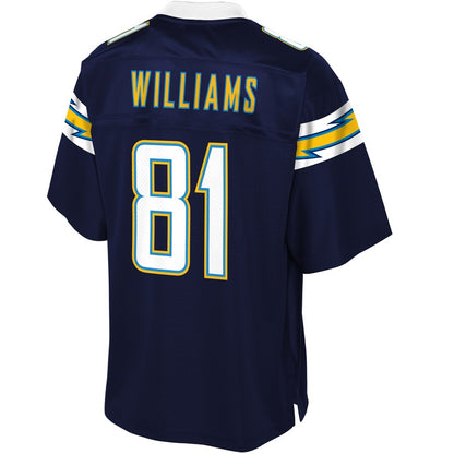 Los Angeles Chargers Mike Williams Big Tall NFL jersey front view