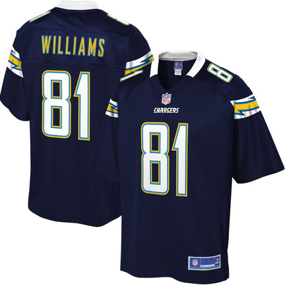 Los Angeles Chargers Mike Williams Big Tall NFL jersey front view