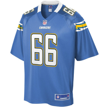 Los Angeles Chargers Dan Feeney NFL jersey front view