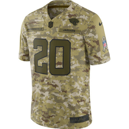 Jacksonville Jaguars Jalen Ramsey Camo Salute To NFL jersey front view