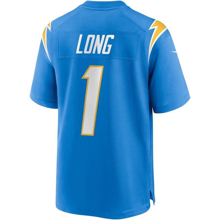 Los Angeles Chargers Ty Long NFL jersey front view