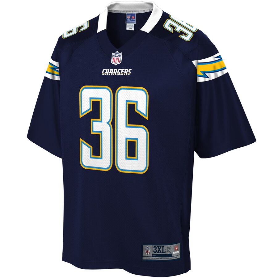 Los Angeles Chargers Roderic Teamer Big Tall NFL jersey front view