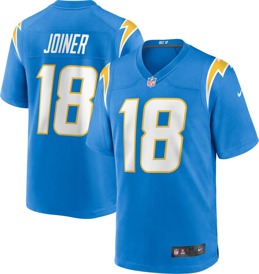 Los Angeles Chargers Charlie Joiner NFL jersey front view