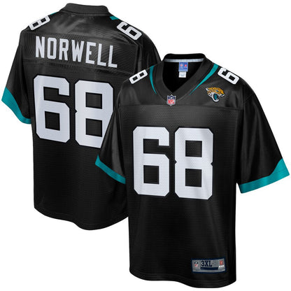 Jacksonville Jaguars Andrew Norwell Big Tall NFL jersey front view