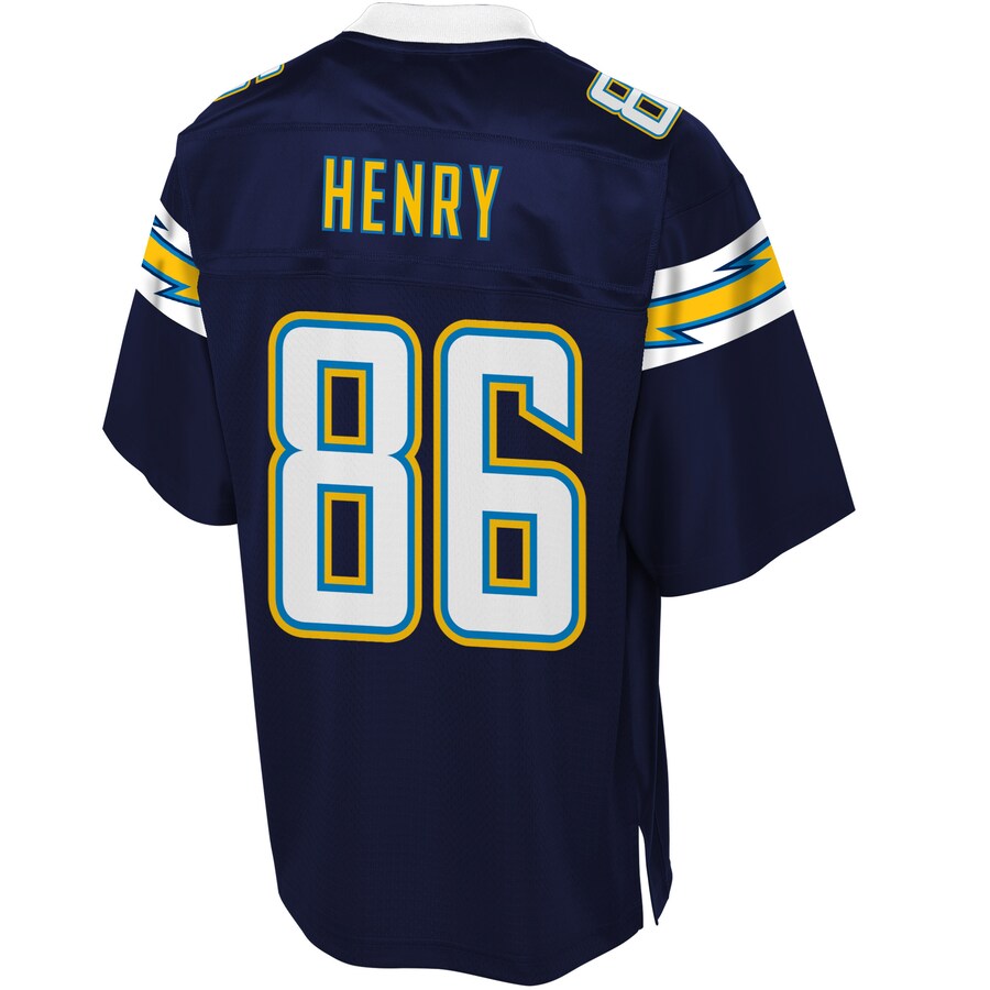 Los Angeles Chargers Hunter Henry NFL jersey front view