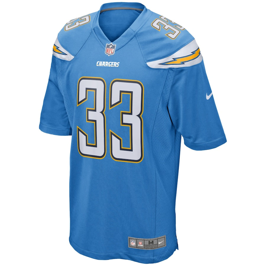 Los Angeles Chargers Derwin James NFL jersey front view