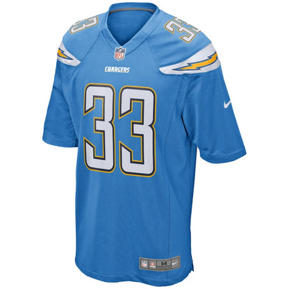 Los Angeles Chargers Derwin James NFL jersey front view