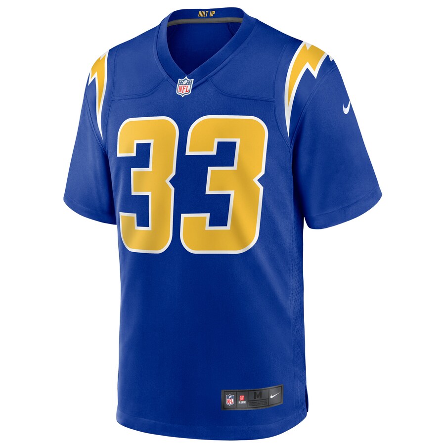 Los Angeles Chargers Derwin James 2nd NFL jersey front view