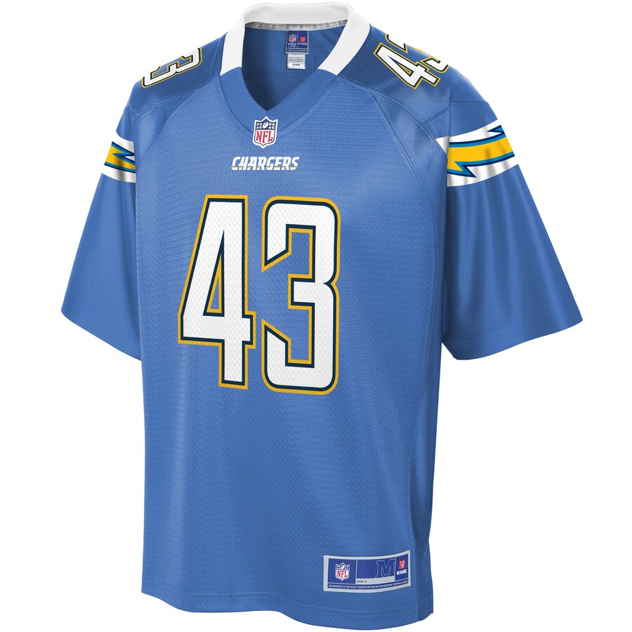 Los Angeles Chargers Michael Davis NFL jersey front view