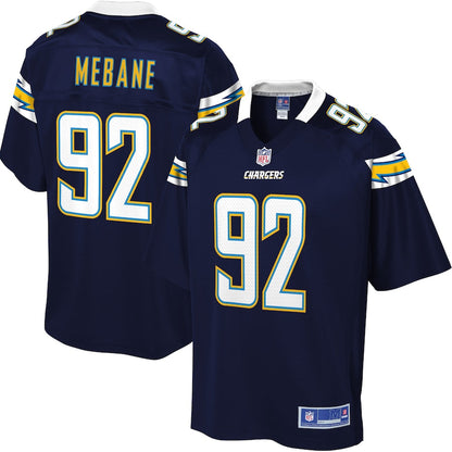 Los Angeles Chargers Brandon Mebane Big Tall NFL jersey front view
