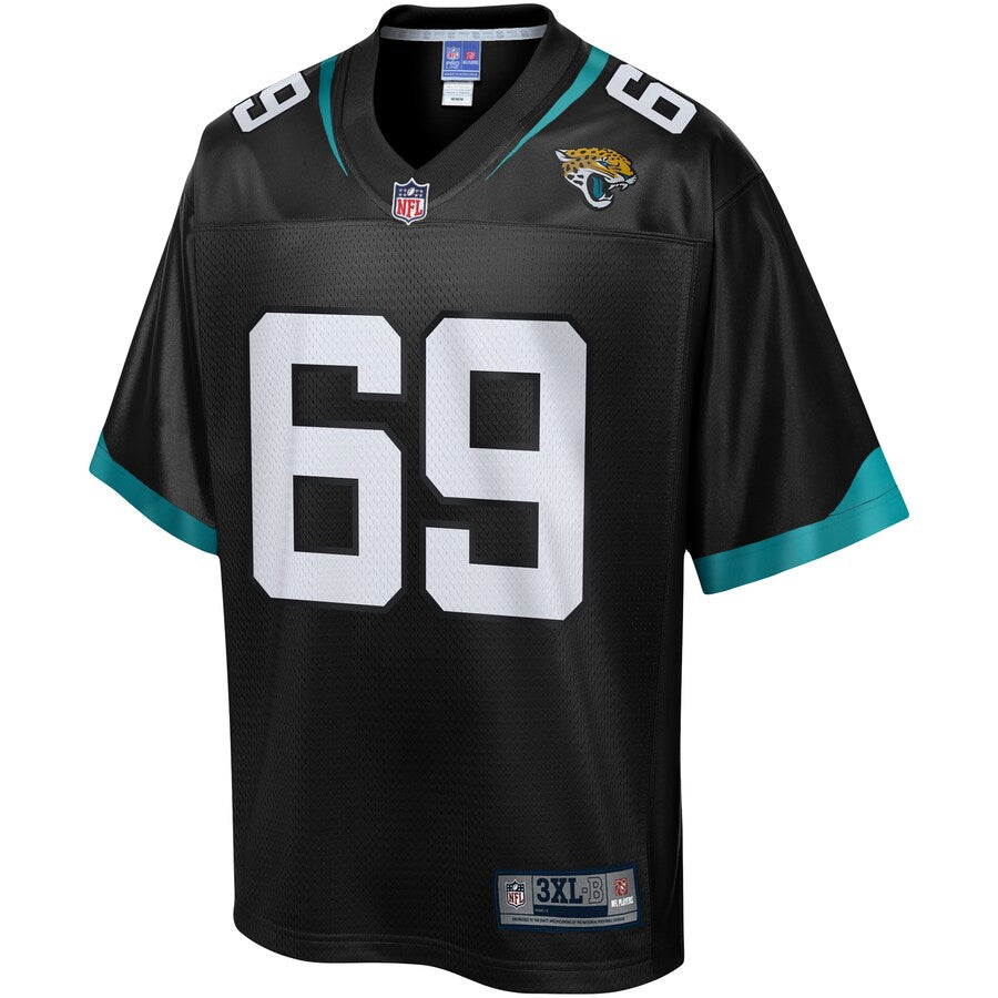 JAX TS  Pro Line Black Big Tall Team Jersey rtj football 2593
