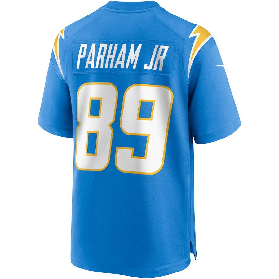 Los Angeles Chargers Donald Parham Jr NFL jersey front view