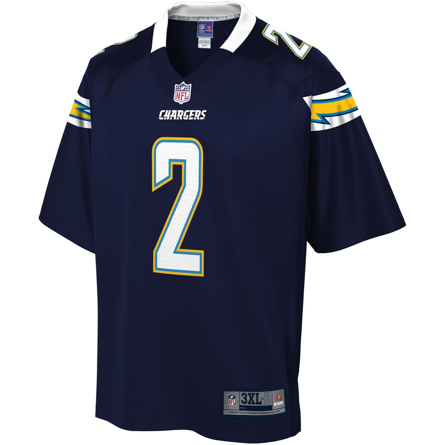 Los Angeles Chargers Easton Stick Big Tall NFL jersey front view