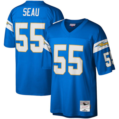 Los Angeles Chargers Junior Seau Legacy NFL jersey front view