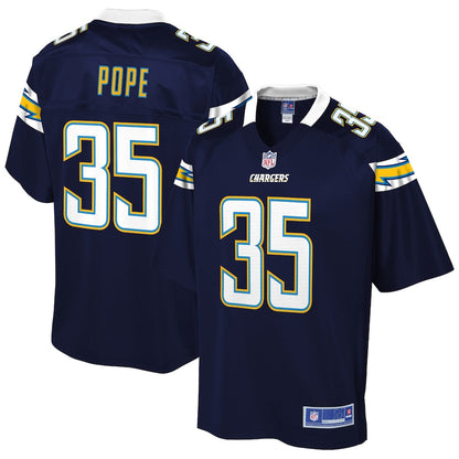 Los Angeles Chargers Troymaine Pope NFL jersey front view