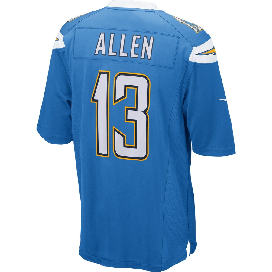 Los Angeles Chargers S Keenan Allen NFL jersey front view