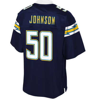 Los Angeles Chargers Trevon Johnson NFL jersey front view