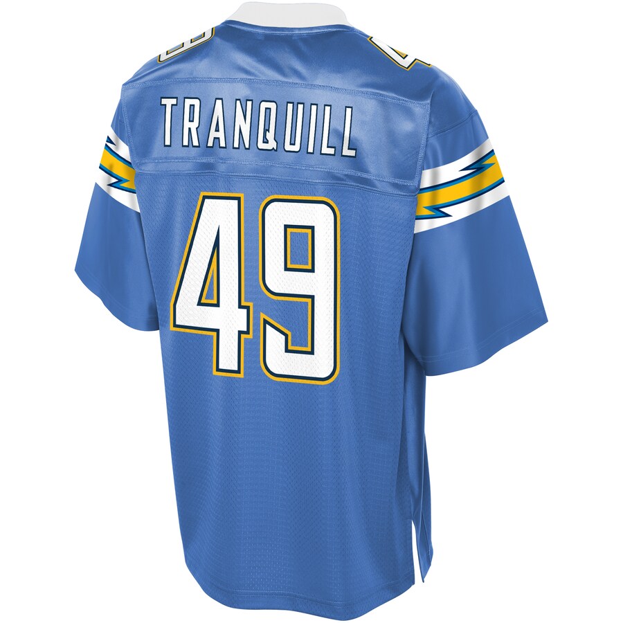 Los Angeles Chargers Drue Tranquill NFL jersey front view