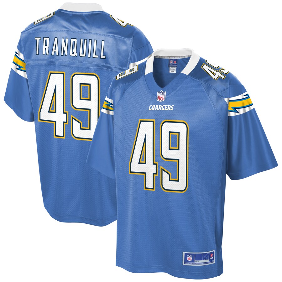 Los Angeles Chargers Drue Tranquill NFL jersey front view