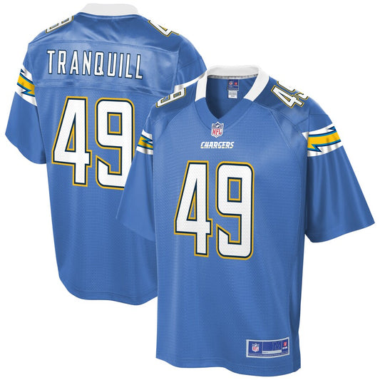 Los Angeles Chargers Drue Tranquill NFL jersey front view
